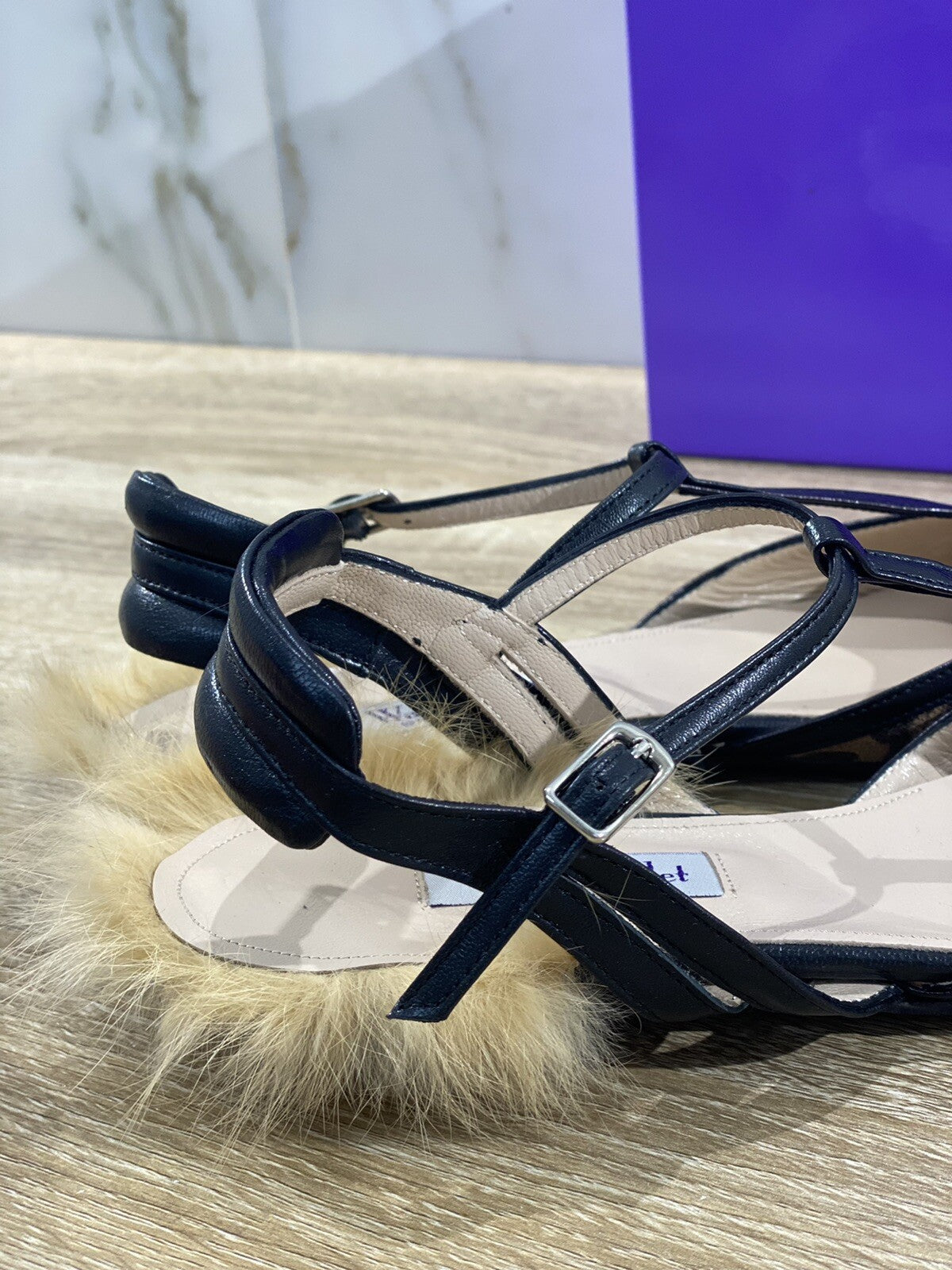 Walter Violet scarpa donna 1623  Camoscio Maculato  tacco 10 39