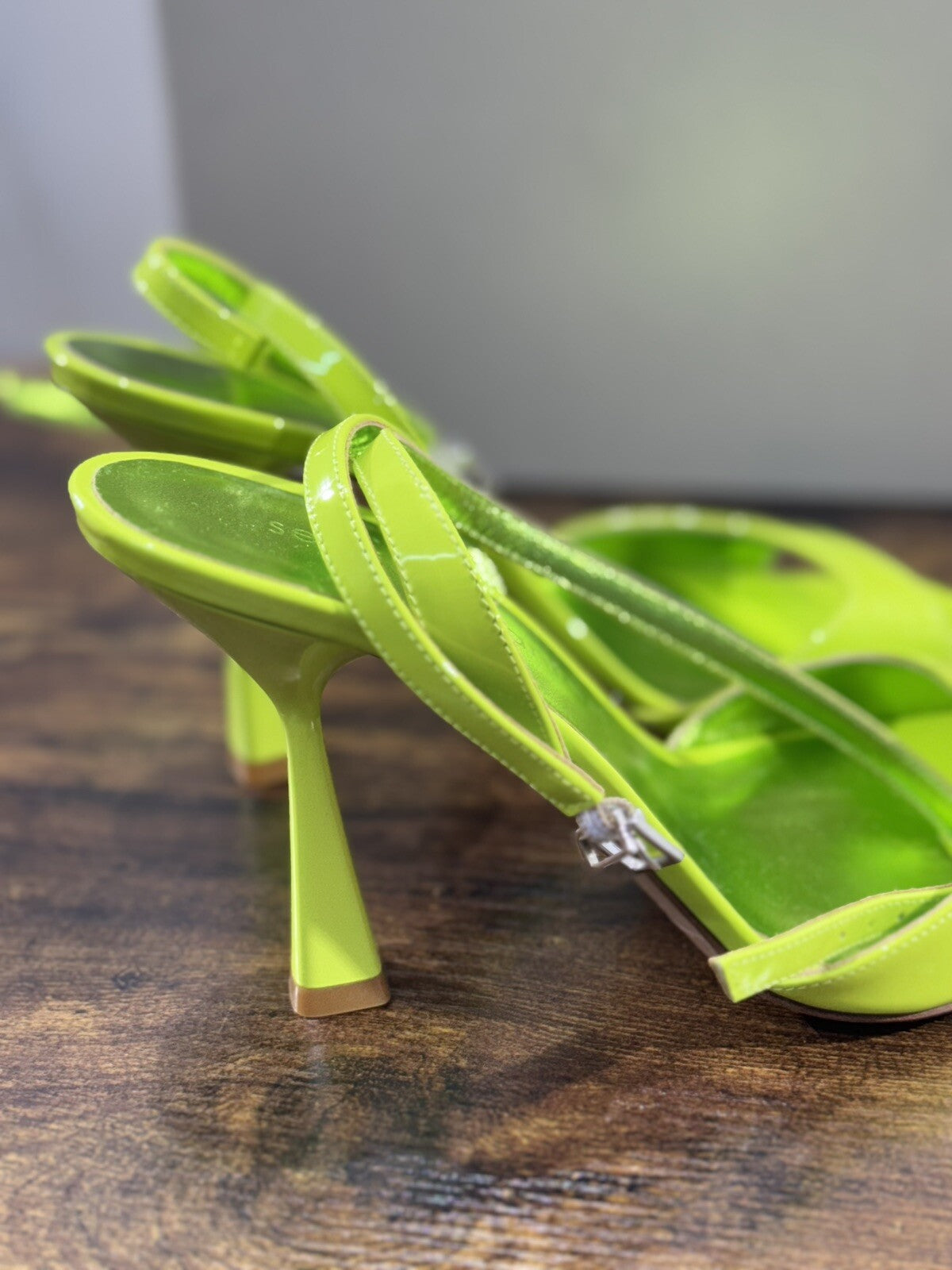Sergio Levantesi Sandalo Donna Tania  Verde       Luxury Woman Sandal 37.5