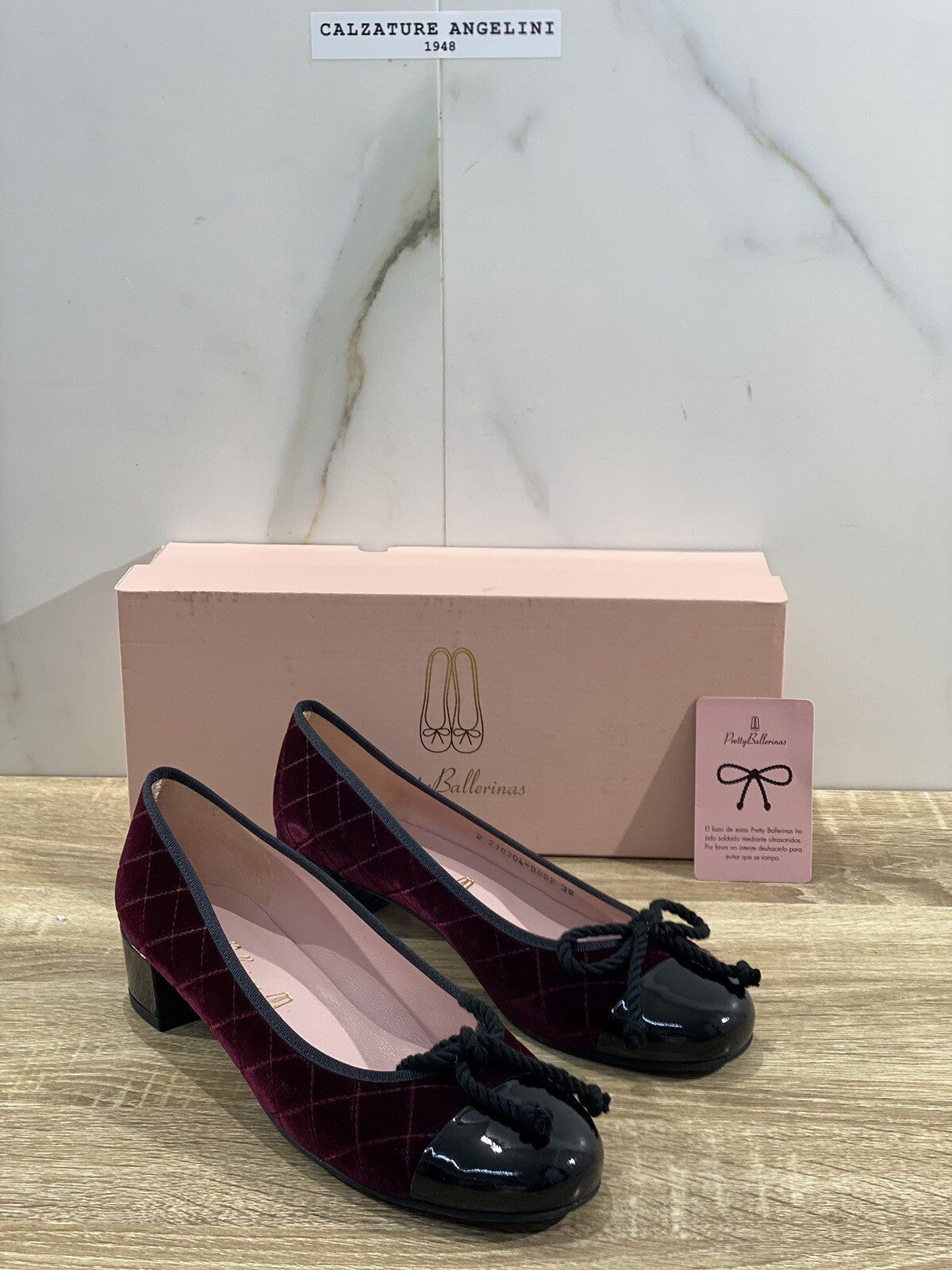 Pretty Ballerinas Scarpa Donna Lindsay Velluto Blu Casual Ballerina Donna 37