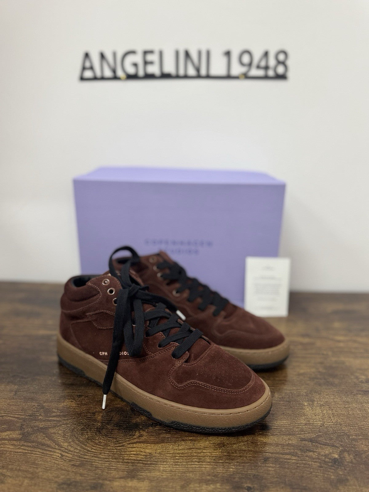 Copenhagen Sneaker Suede Wood Causal Uomo 40