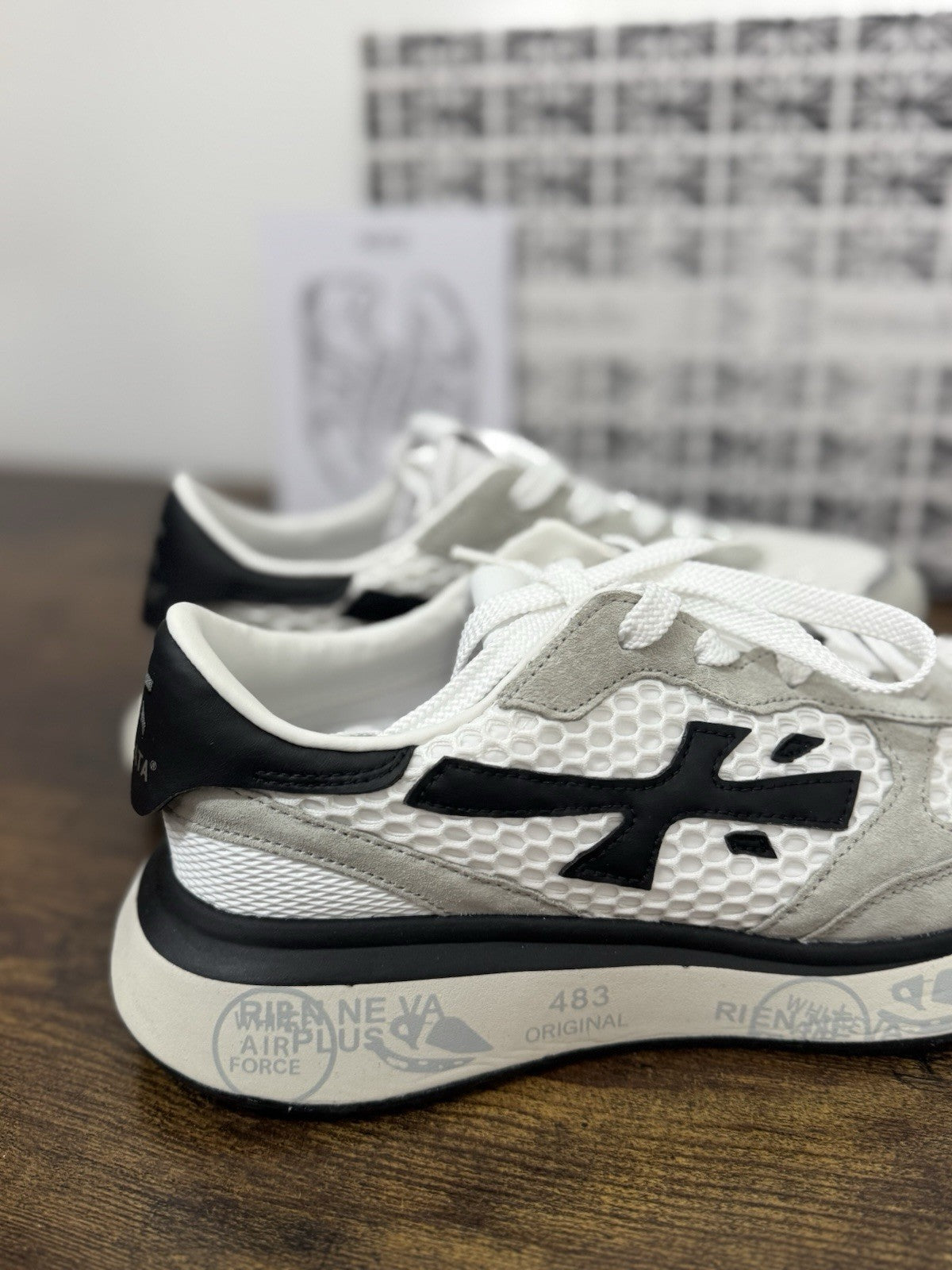 Premiata Lauryn Sneaker Bianca Grey  Casual Premiata Donna 39