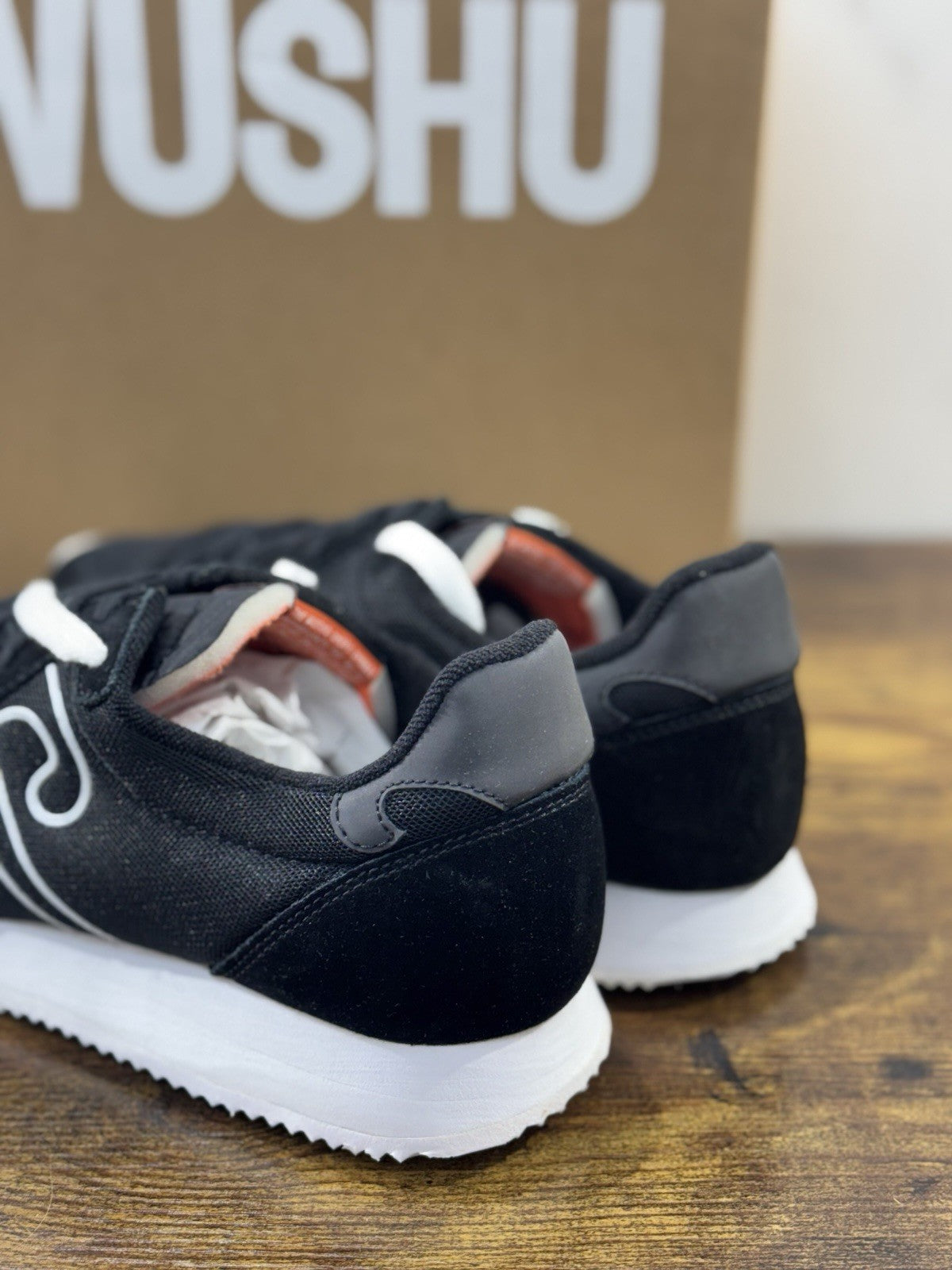 Wushu Ruyi Sneaker Uomo Casual Tiantan Sport Extra Light Nera 44