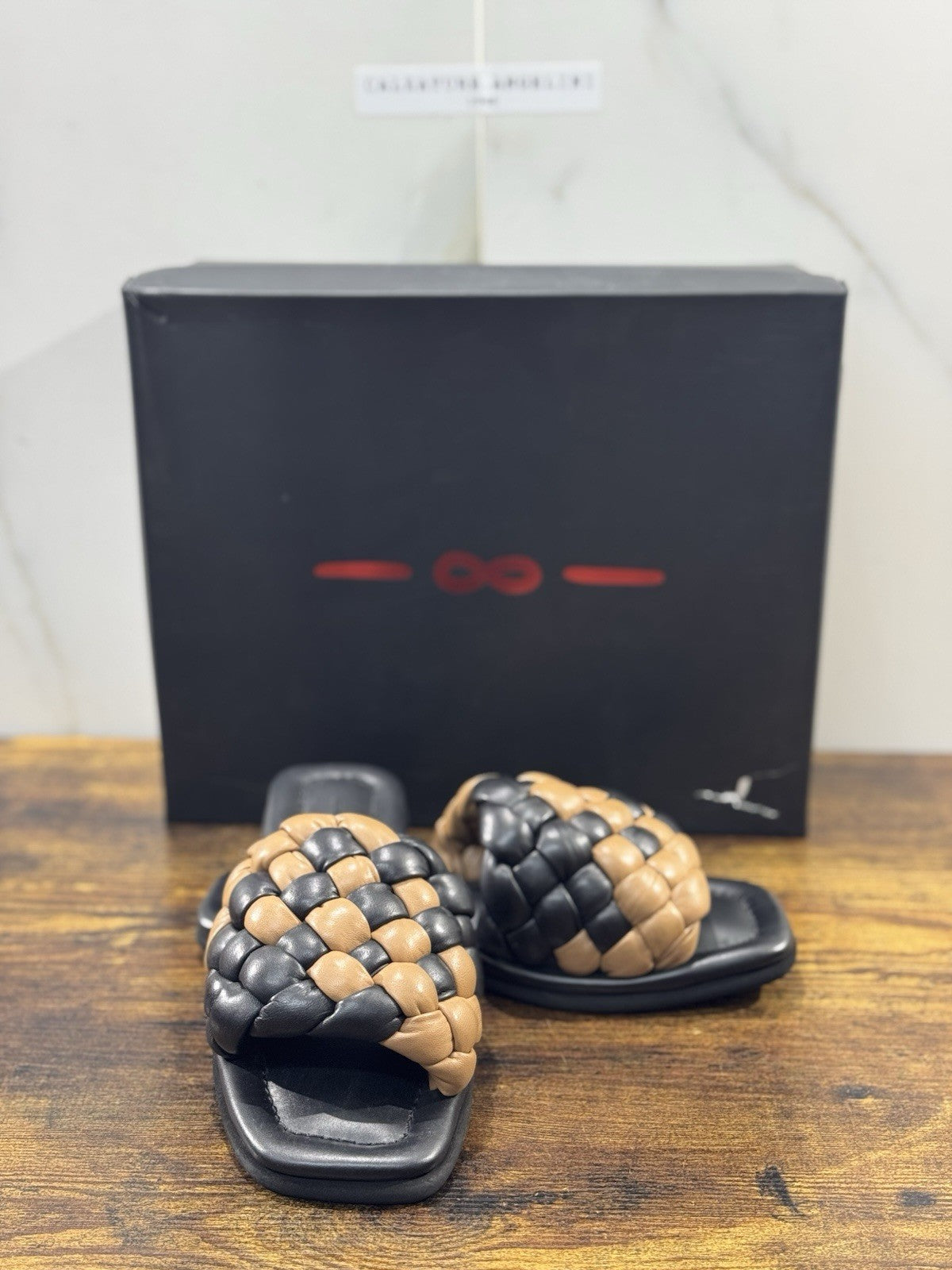 181 Alberto Gozzi Sandalo  Pelle Super Soft  Nera  Cuoio Casual Donna 38