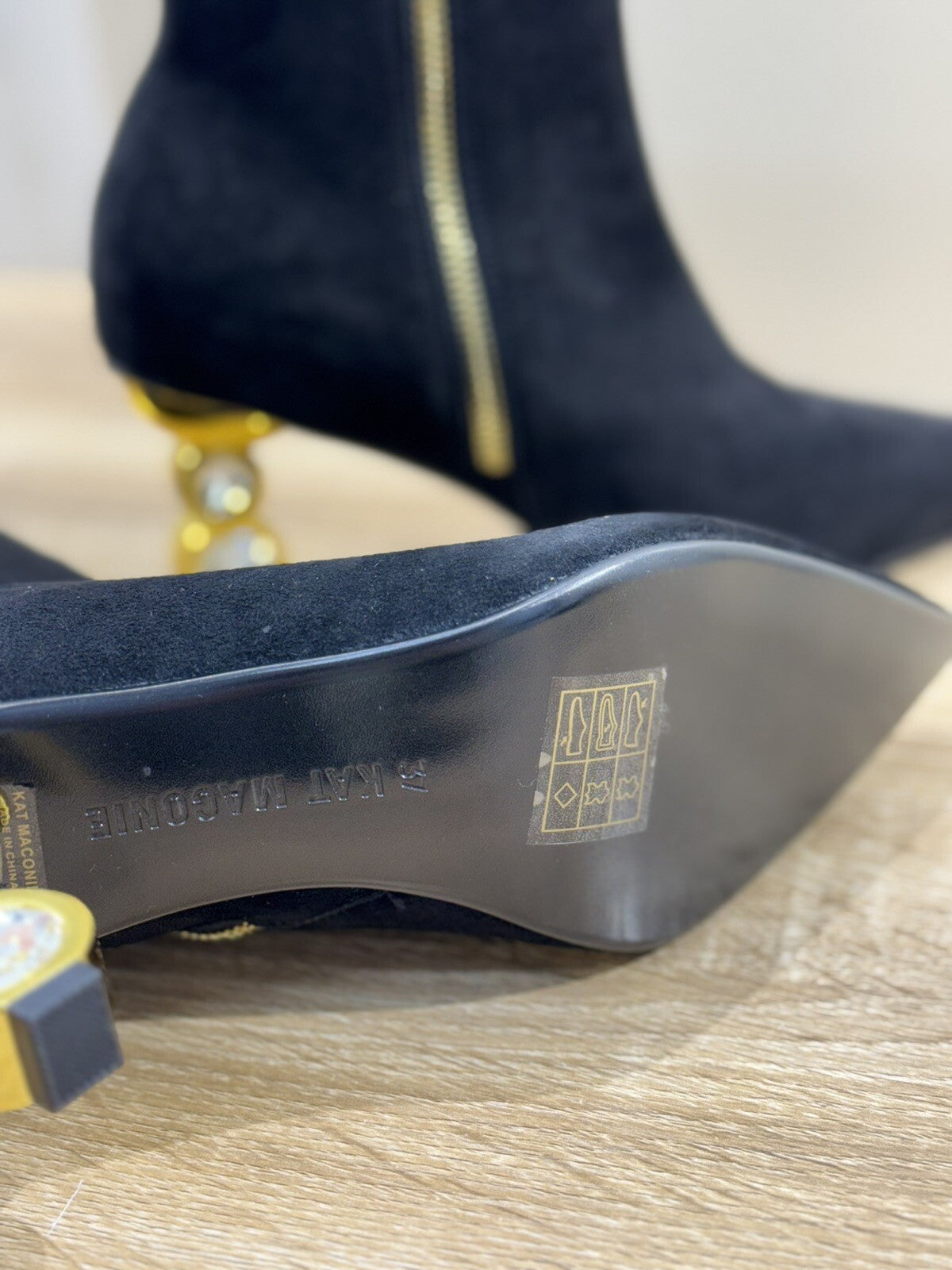 Kat Maconie Stivaletto  Donna Ichigo    Suede    Nero Luxury Kat Maconie 37