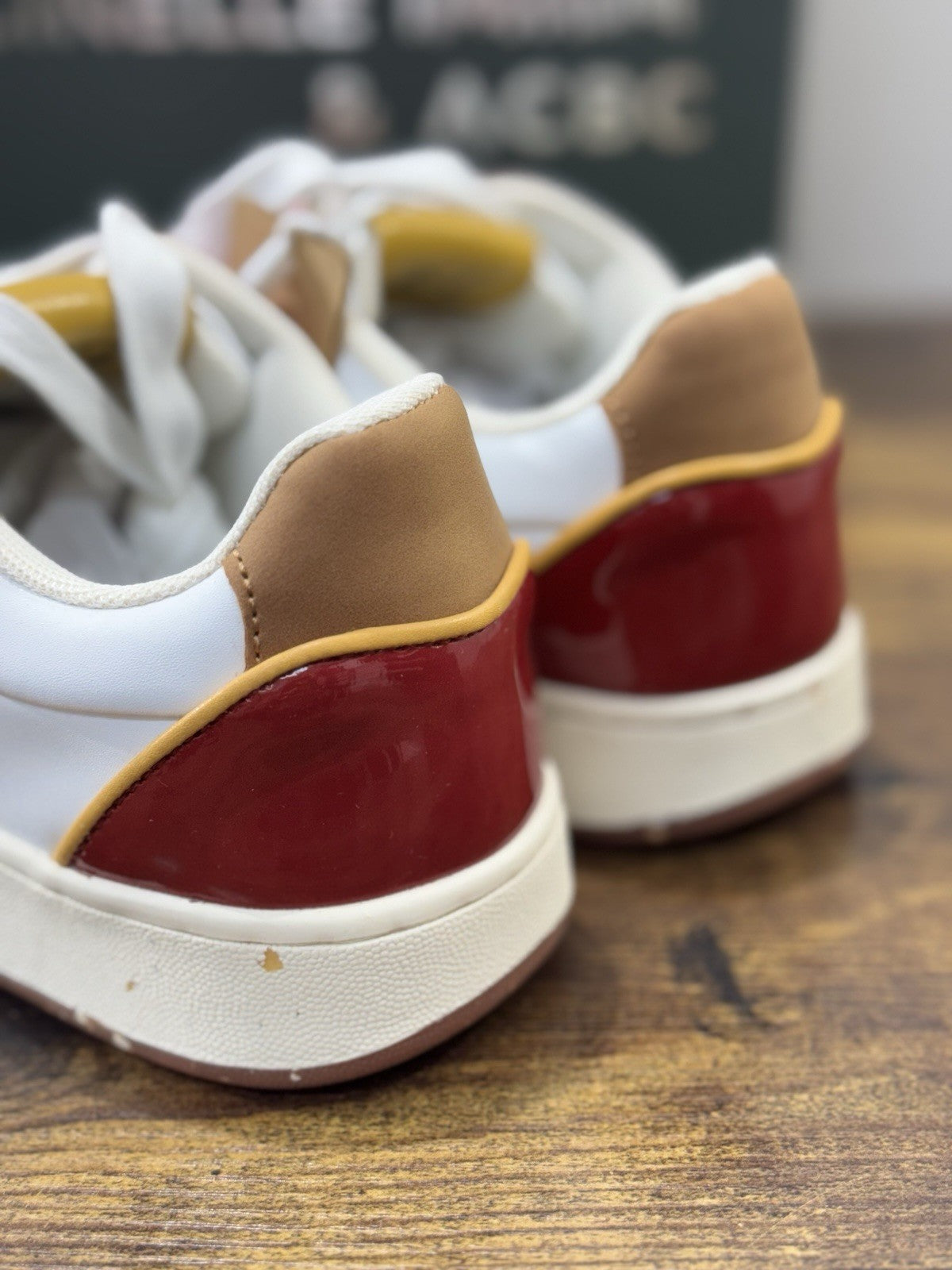 Coccinelle Sneaker Smooth Multi Sangria Casual Scarpa Donna 38