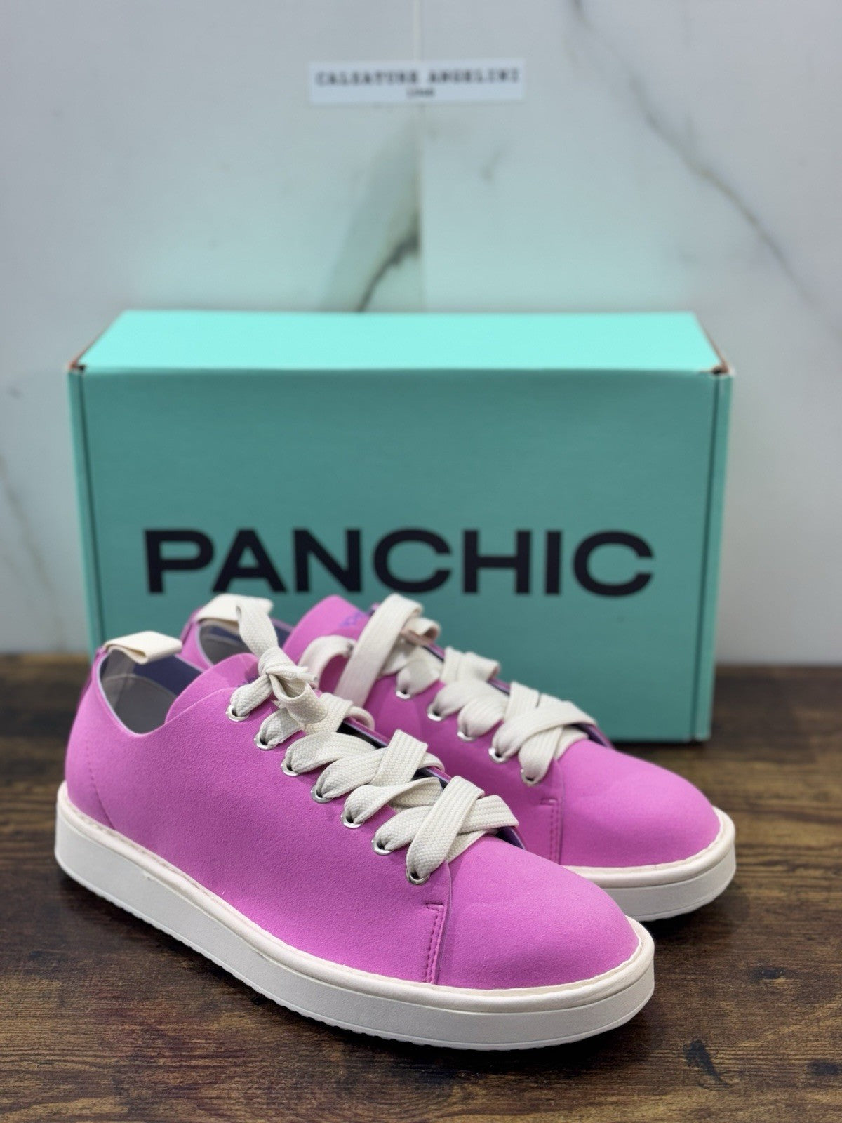Panchic Sneaker Microfibra Donna Rosa Casual Panchic 41