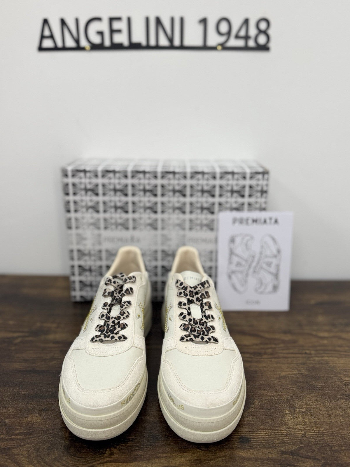 Premiata Micol  Sneaker Pelle Bianca    Casual Premiata Donna 40
