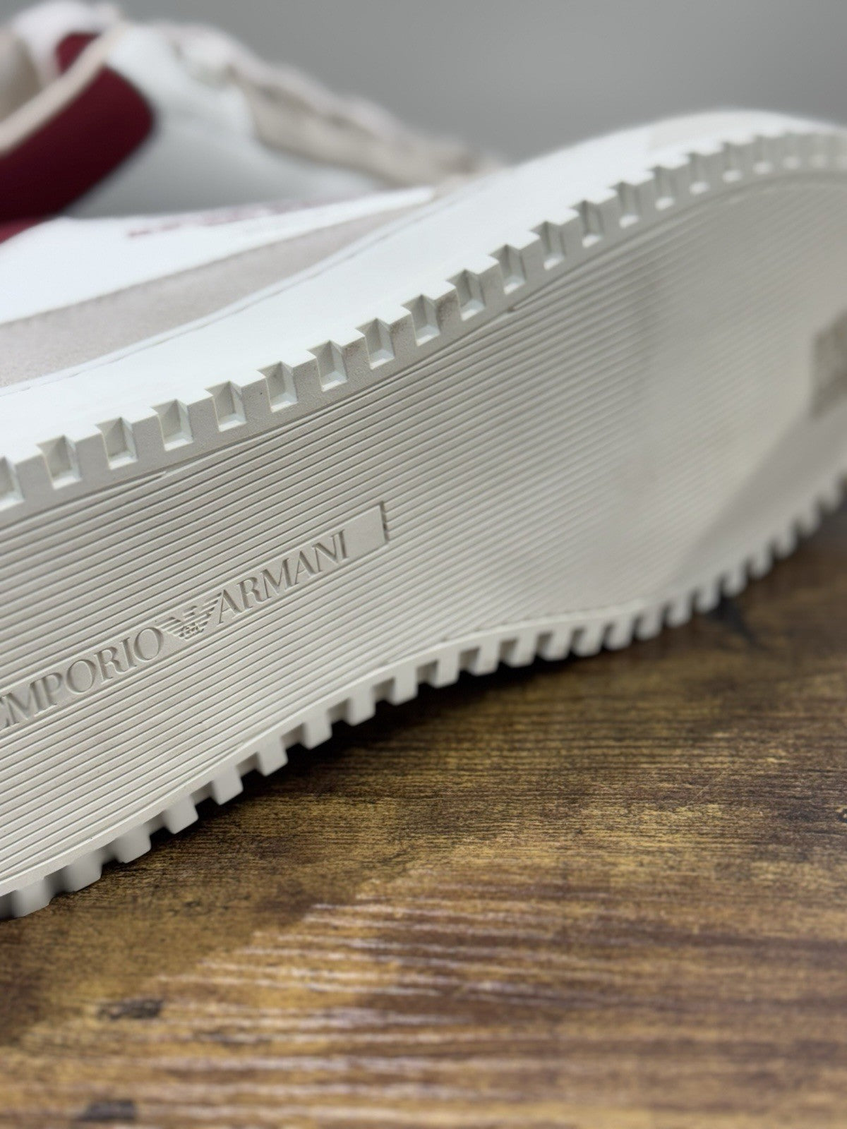 Emporio Armani Sneaker Pelle Bianca Casual Scarpa Armani Uomo 44