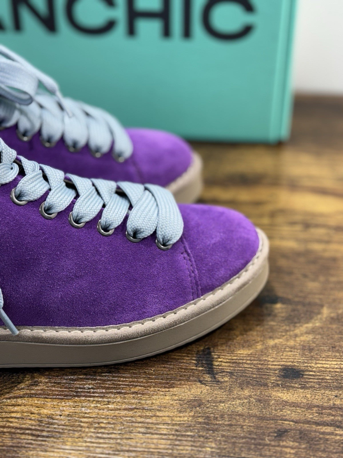 Panchic P01 Ankle Boot Donna  Suede Violet Causal Boot  Panchic 41