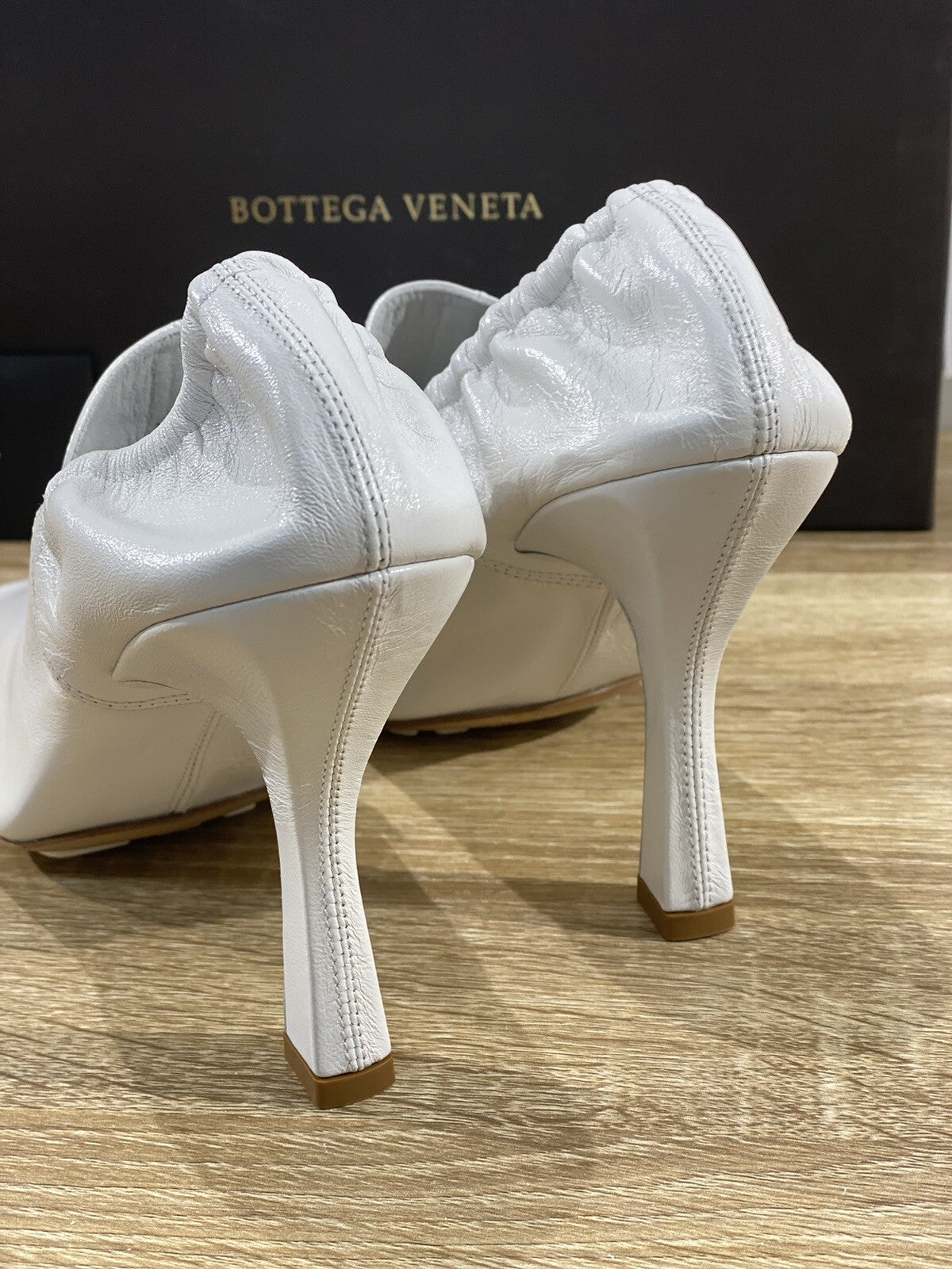 Bottega Veneta Mocassino donna pelle bianca luxury bottega veneta Crunch 39.5