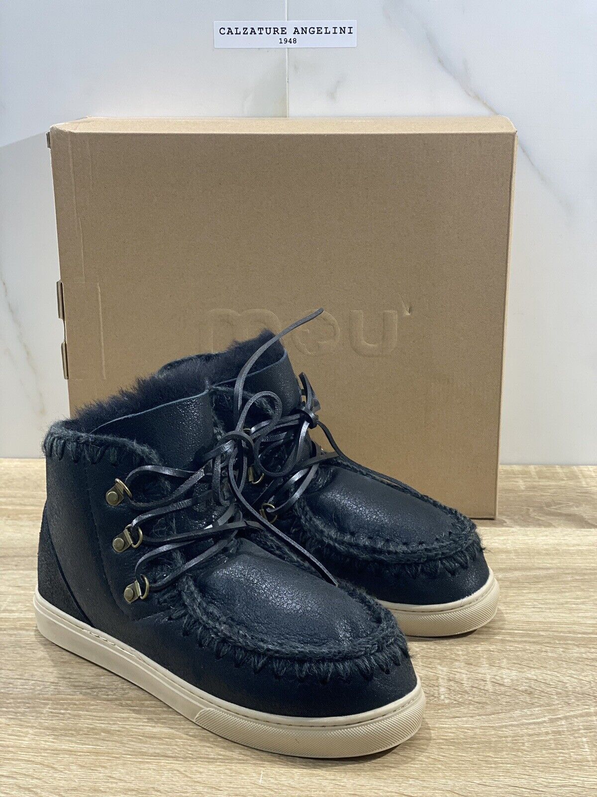 Mou Eskimo sneaker lace up men boot casual mou boot uomo 45