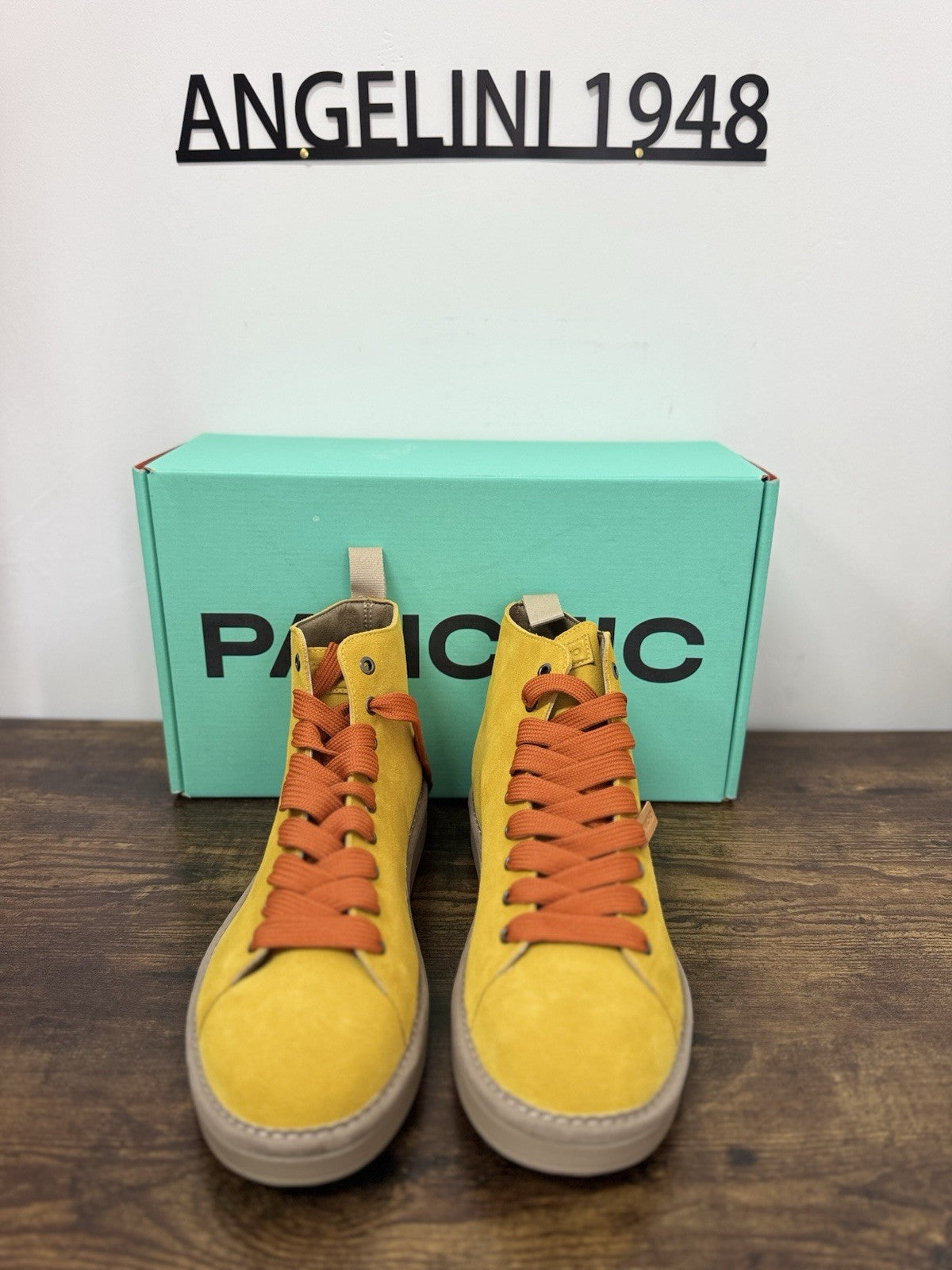 Panchic Ankle Boot Suede Citron  Casual Boot Uomo 40