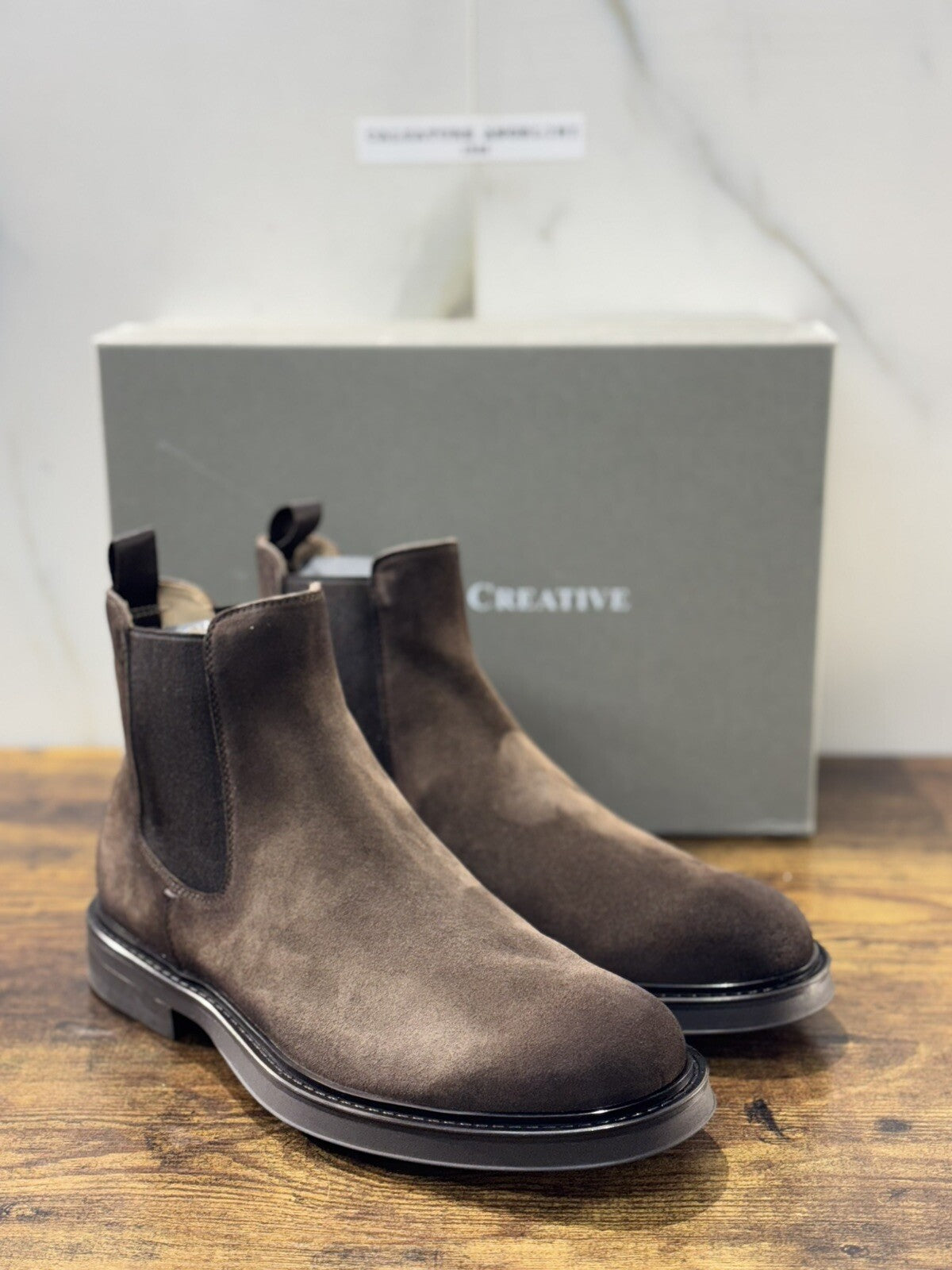 Officine Creative Chelsea Boot Uomo Uniform Pelle Suede   Luxury Men Boot 41