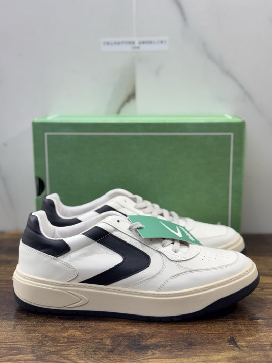 Valsport Hype Classic   Sneaker Pelle Bianca Nero   Casual  Uomo 45