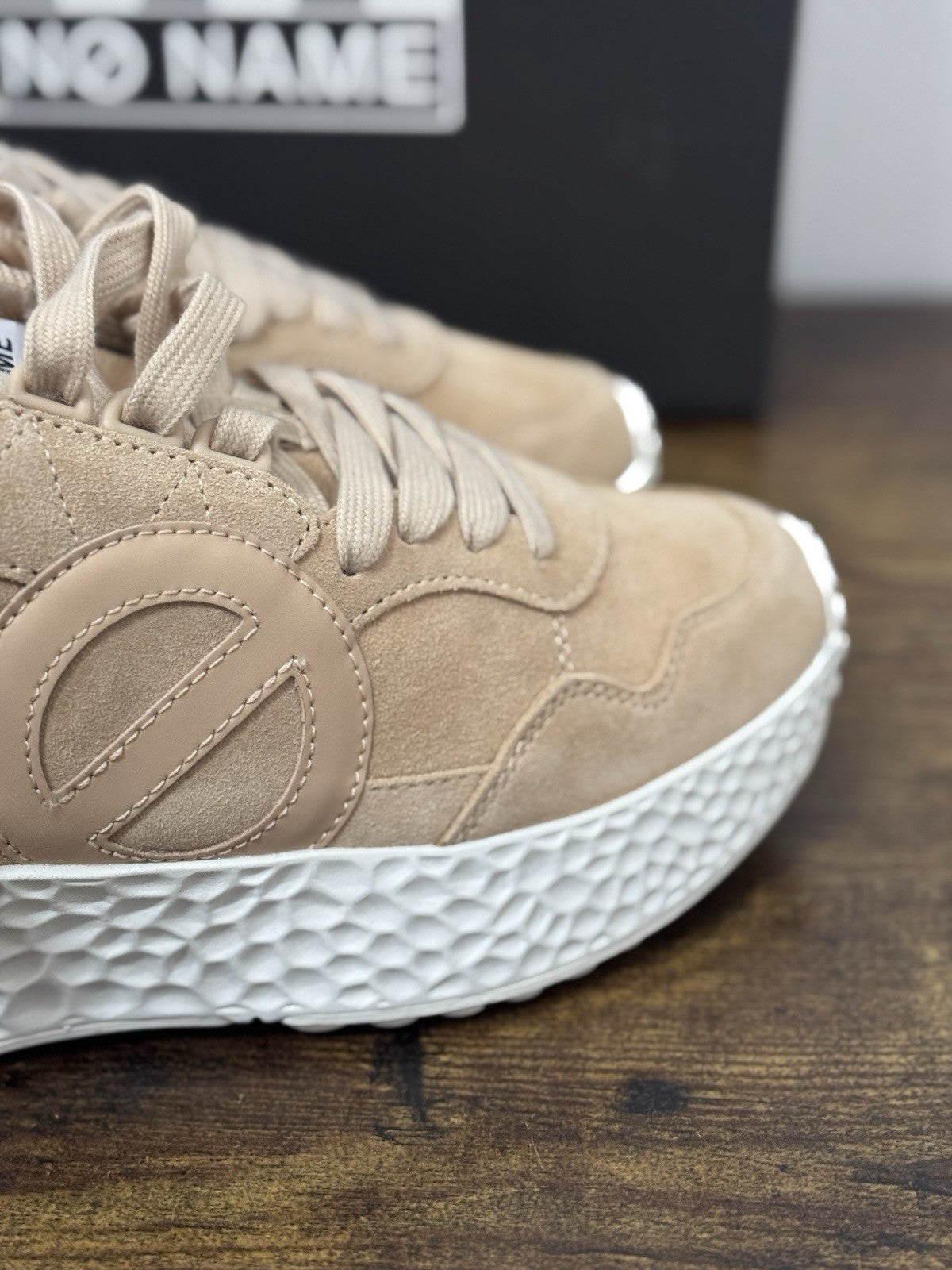 No Name Sneaker Suede Beige Casual Donna 39