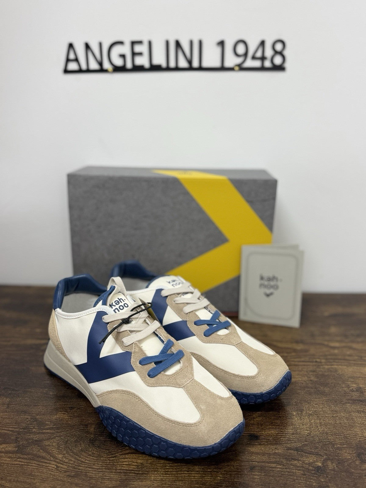 Kee Hoo Sneaker Grey Blu  White Casual Scarpa Uomo 45