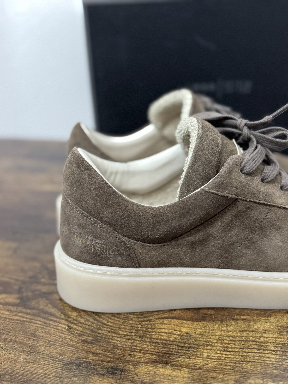 Low Brand Sneaker Pelle Suede Tortora  Casual Uomo 44