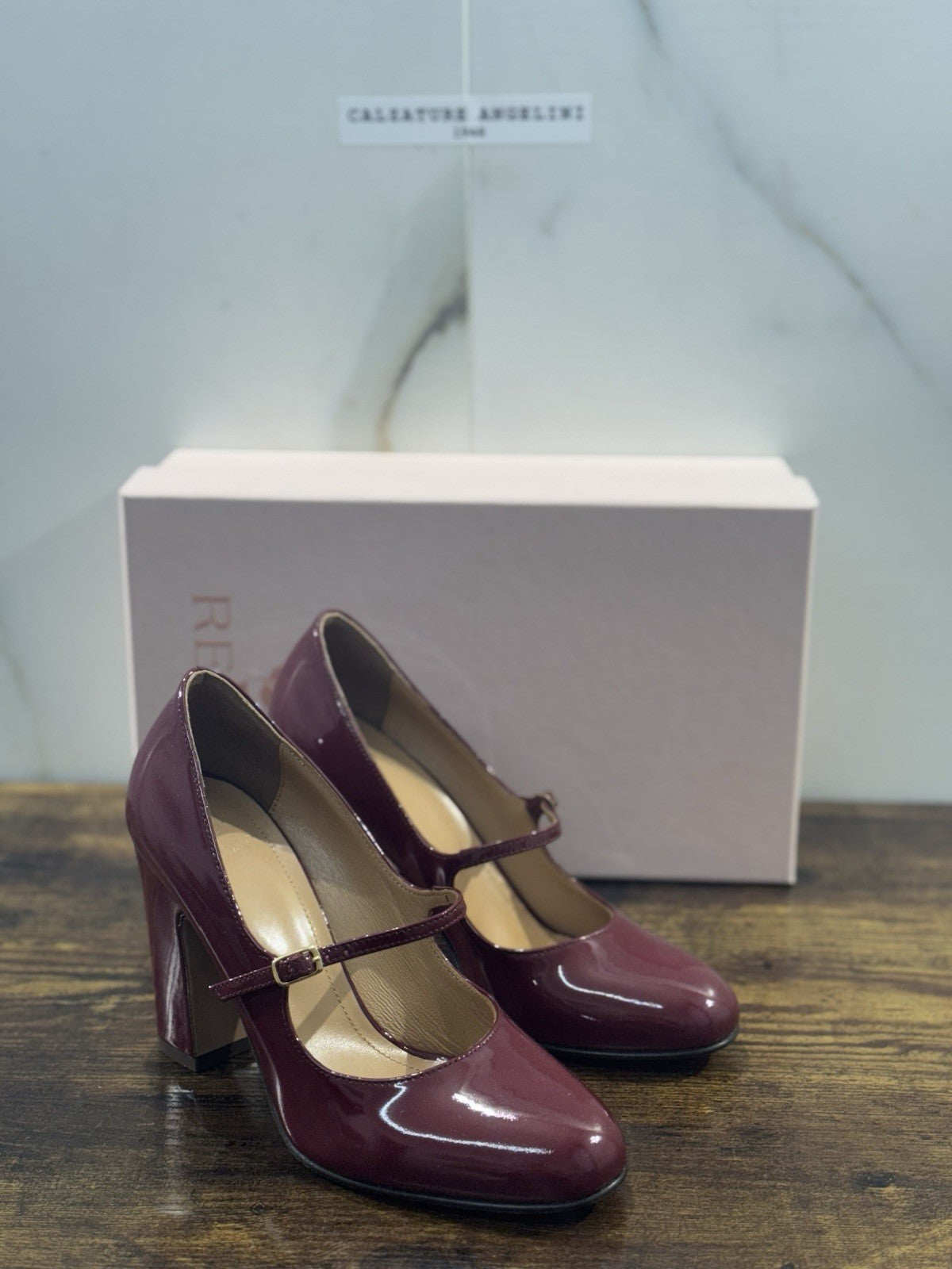 Relac  Décolleté  Mary Jane Pelle Barolo  Luxury Made In Italy Donna 37.5