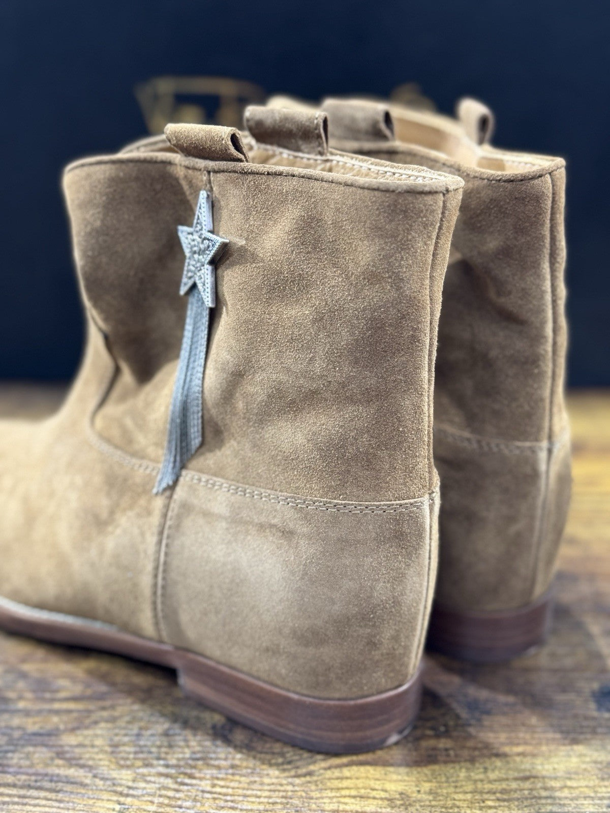 Via Roma 15 Stivaletto  Pelle  Suede Martora  Via Roma Donna 41