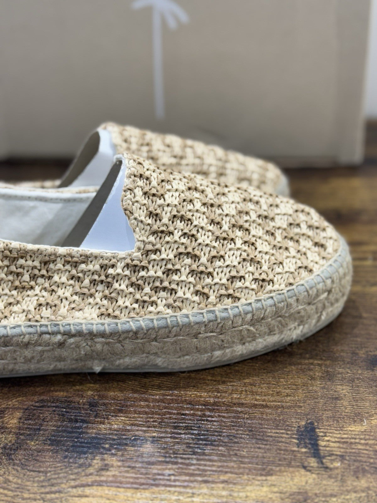 Manebi Espadrilles Mocassino Crema    Zeppa Casual Manebi Shoes Donna 38