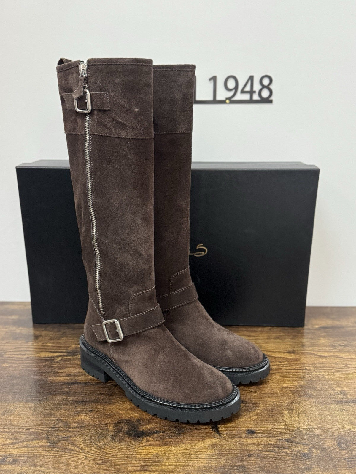 Via roma 15 stivale  donna 4280R  Suede  Testa luxury boot via roma 15 Icon 40