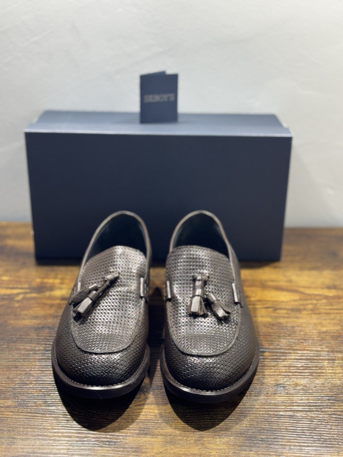 Seboy’s Mocassino Pelle Testa Moro  Extra Light Made In Italy Uomo 43