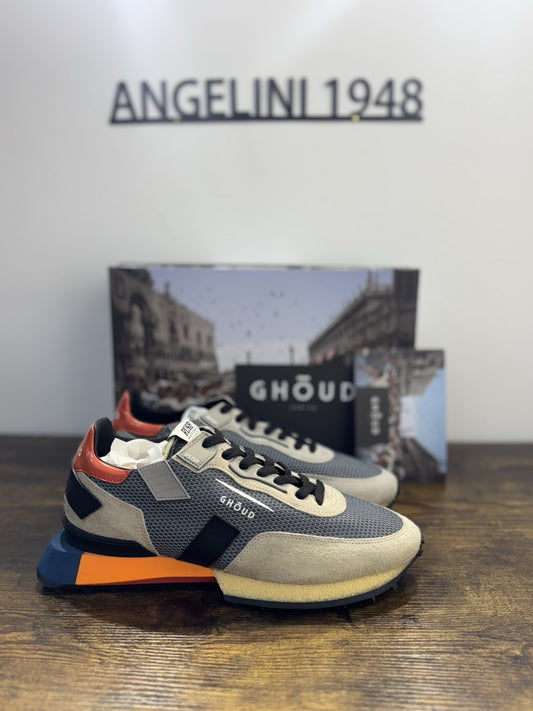 Ghoud Rush Sneaker Suede Beige  Casual Scarpa Uomo 41