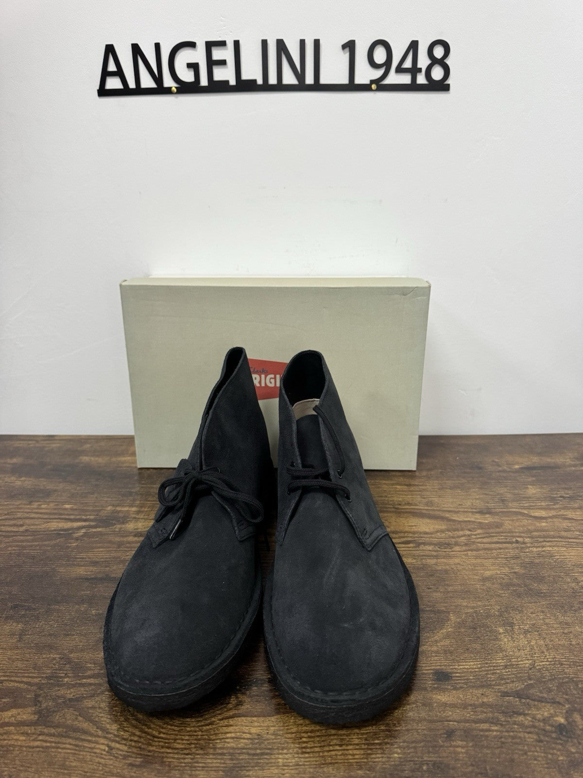 clarks desert boot Suede Navy    Causal Uomo 46