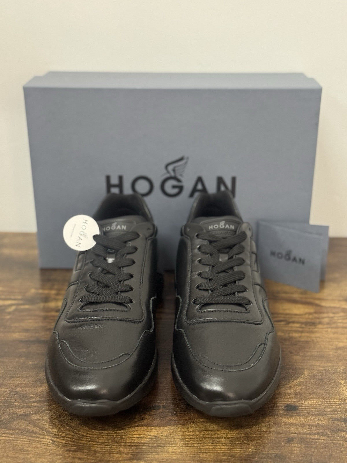 Hogan Interactive 3 Pelle Nera Casual Hogan Uomo 39