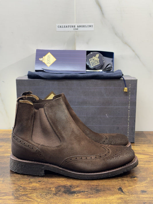 Lotus Of England Chelsea Boot  MarroneLuxury Goodyear Handmade Scarpa Donna 42