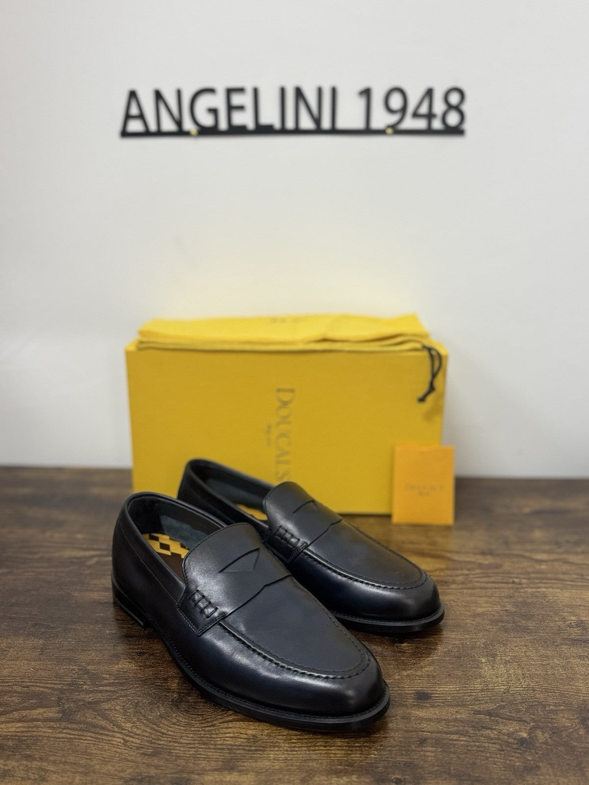 Doucal’s  Mocassino Pelle Nappa Blu   Casual Scarpa Uomo 45