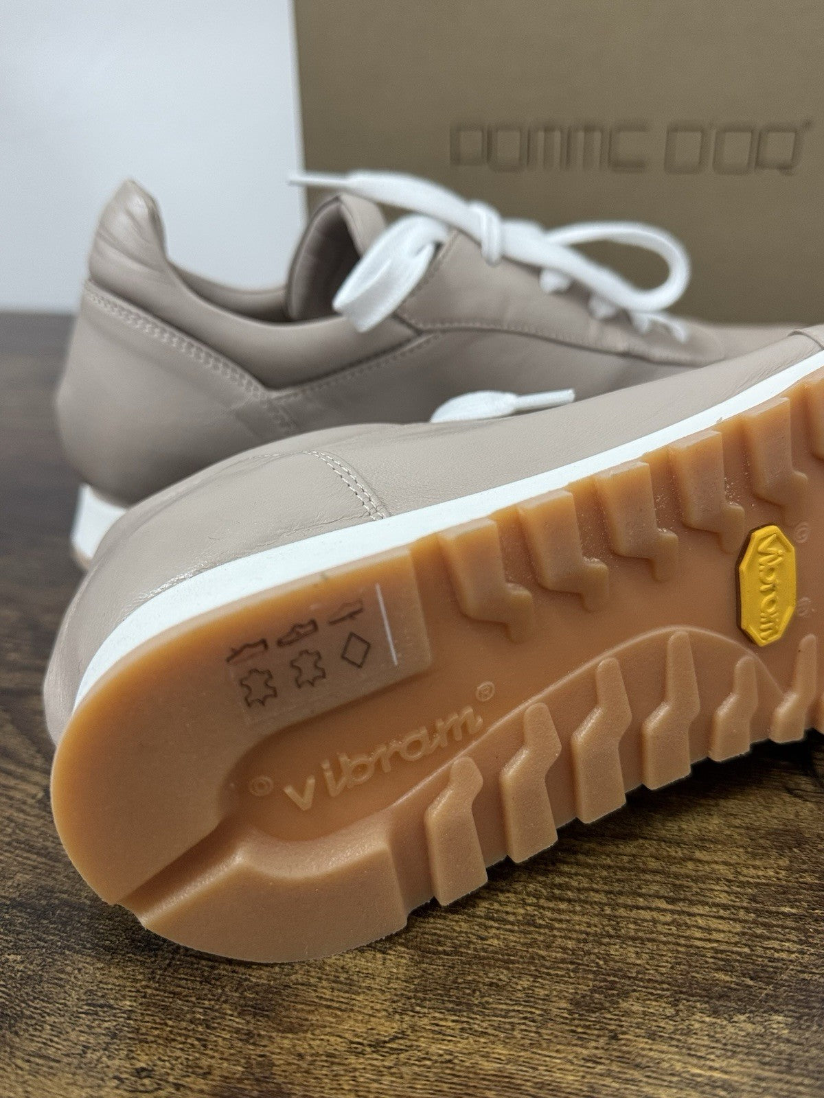 Pomme D’or Sneaker Pelle Sand Super Soft Fondo Vibram Donna 41