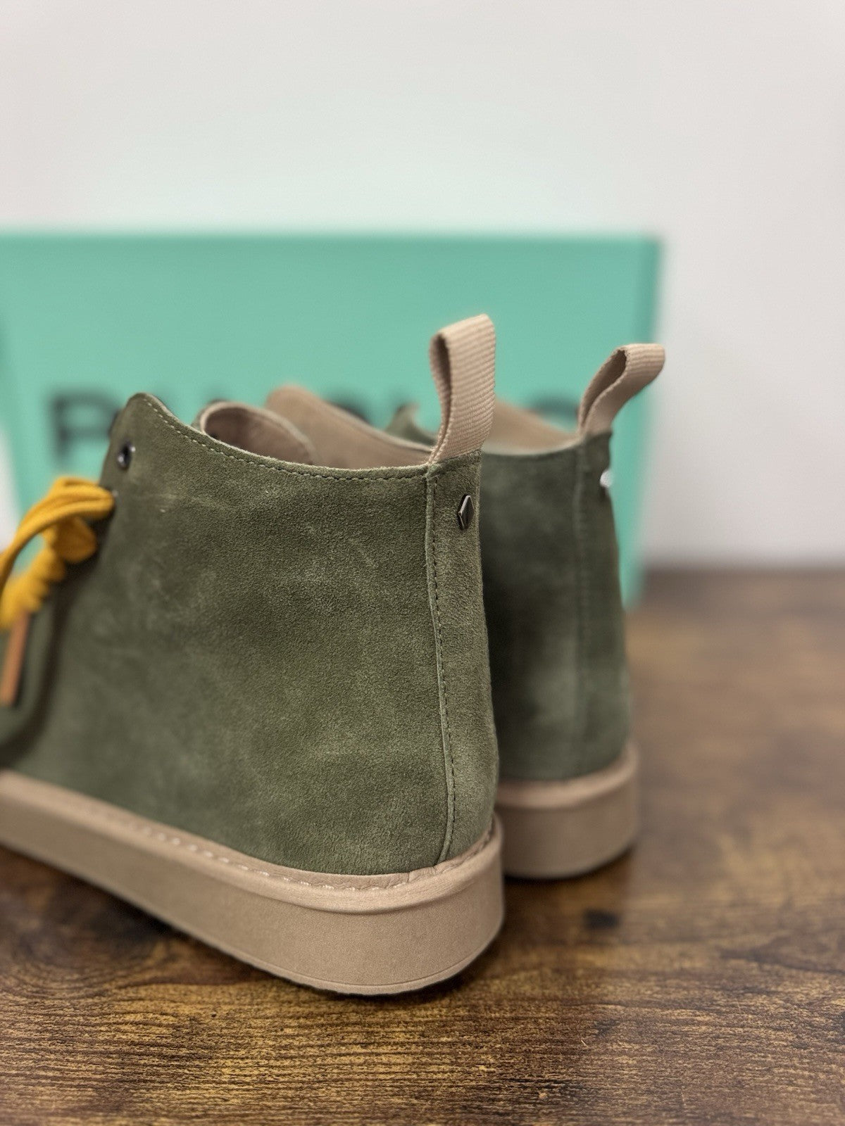 Panchic Ankle Boot Suede Verdone      Casual Boot Uomo 43