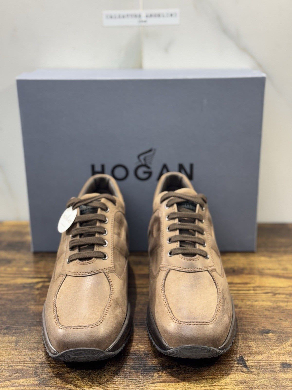 Hogan Interactive Pelle Cacao  Casual Uomo Hogan 44