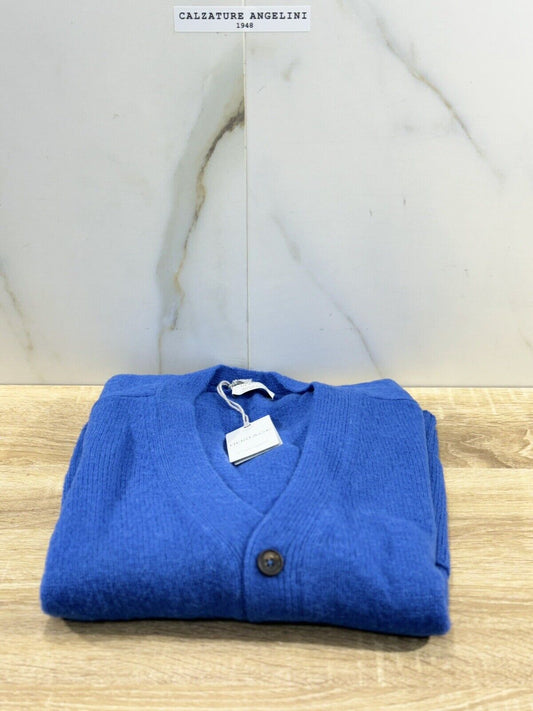 Heritage Maglia Uomo Rombi Cardigan  Blu Royal Heritage Uomo 50