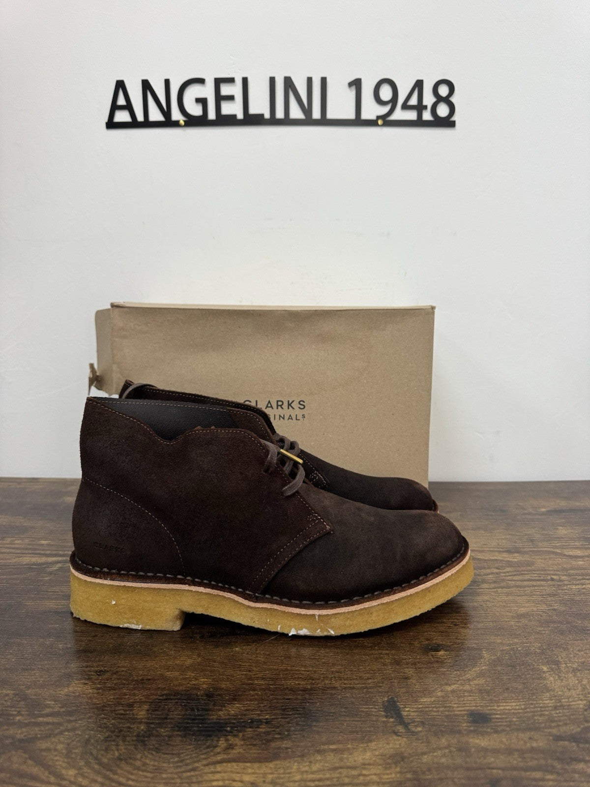 clarks desert boot 221  Suede Dark Tan  Causal Uomo 42