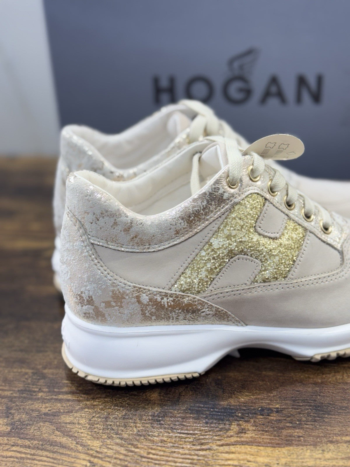 Hogan Interactive Pelle Beige   Casual Hogan Donna 35