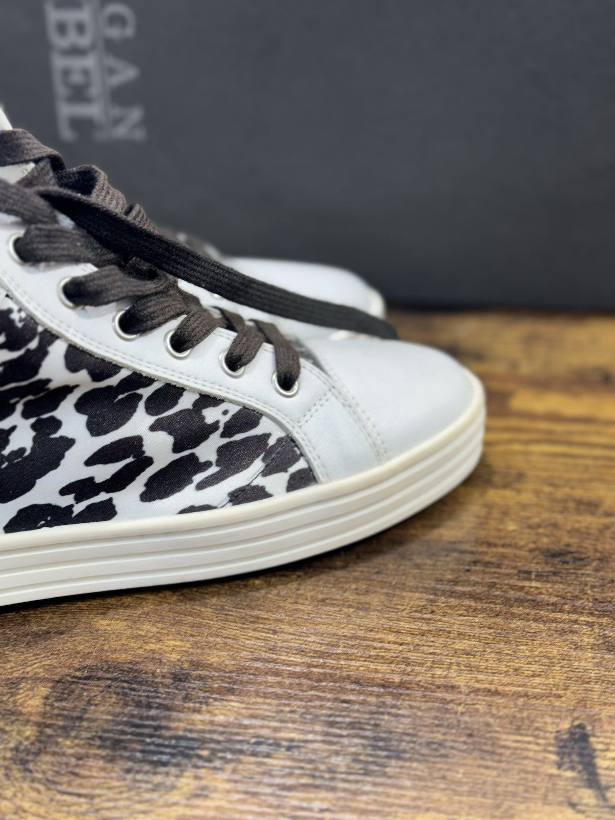 Hogan Rebel Sneaker Bianco Nero Casual Hogan Donna 35