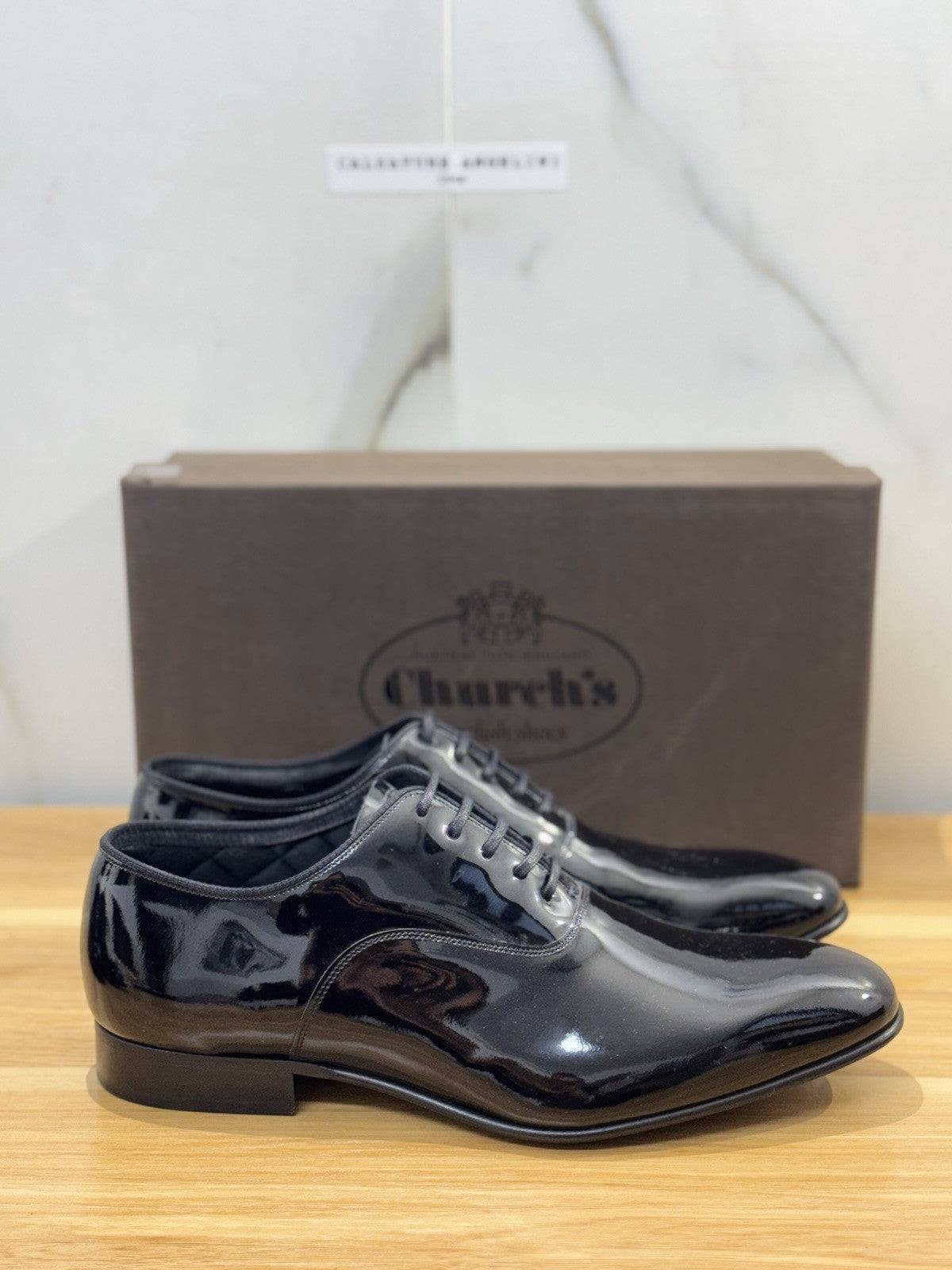 Church’s Whaley  Pelle Nera  Fondo Cuoio Vernice     Luxury Church’s Uomo 42