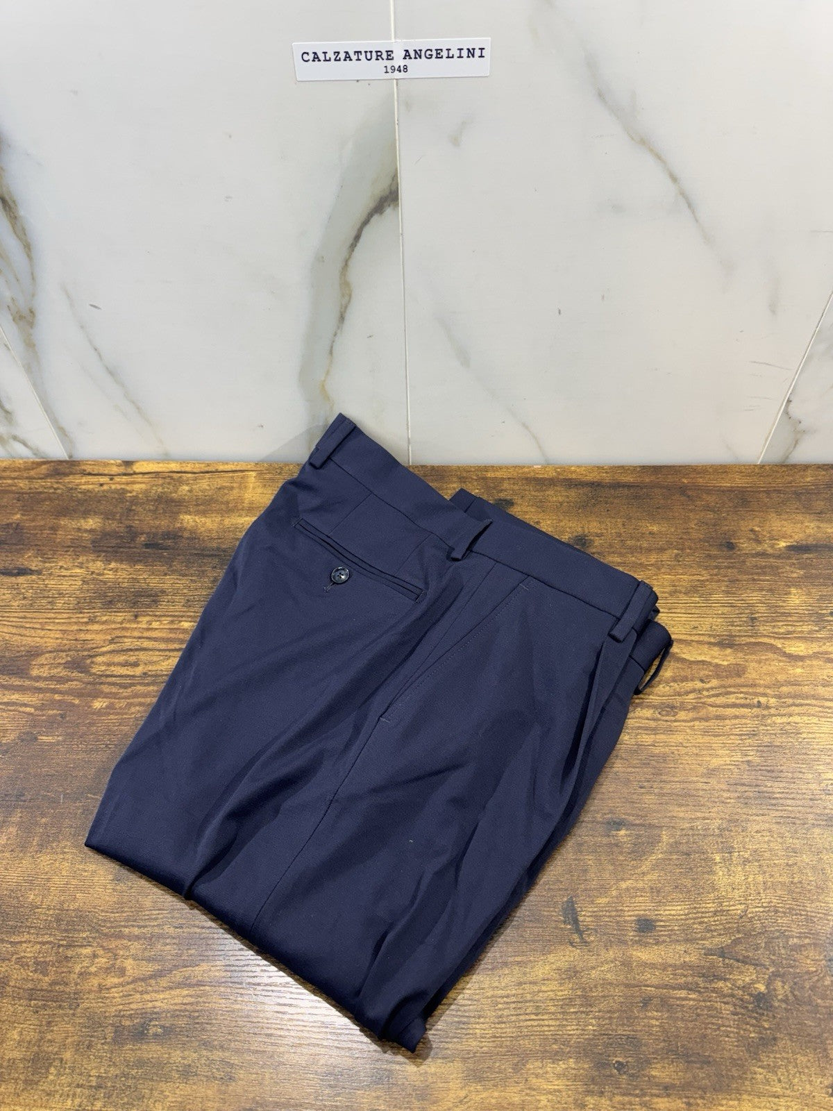 Abito Breras Milano Giacca 2 Bottoni Business  Blu Made In Italy Uomo 50