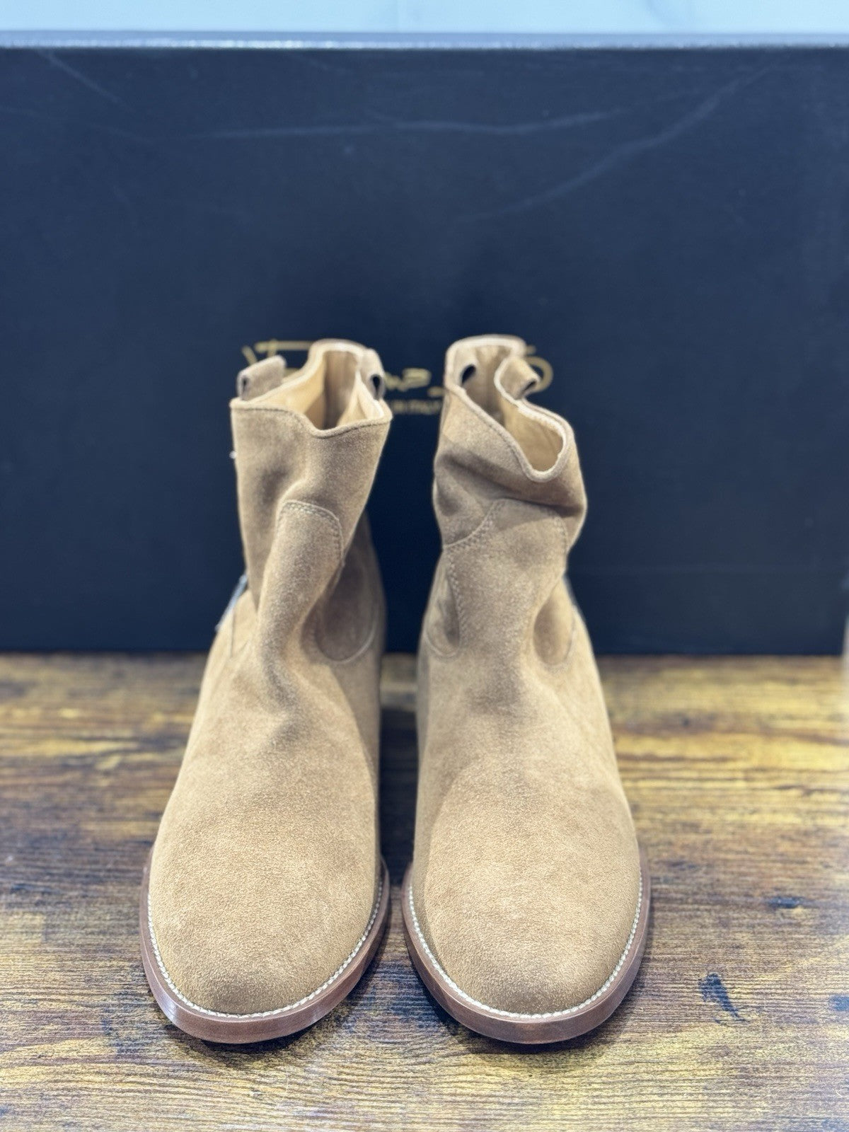 Via Roma 15 Stivaletto  Pelle  Suede Martora  Via Roma Donna 41