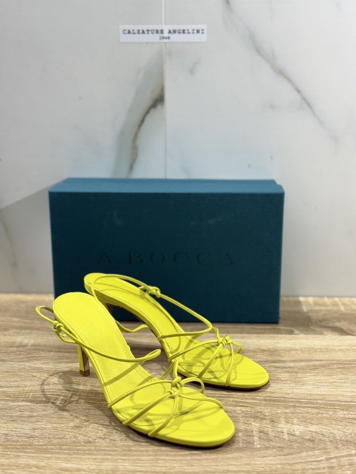 A.Bocca Sandalo Donna Love Giallo   Luxury Woman Sandal A.Bocca 40