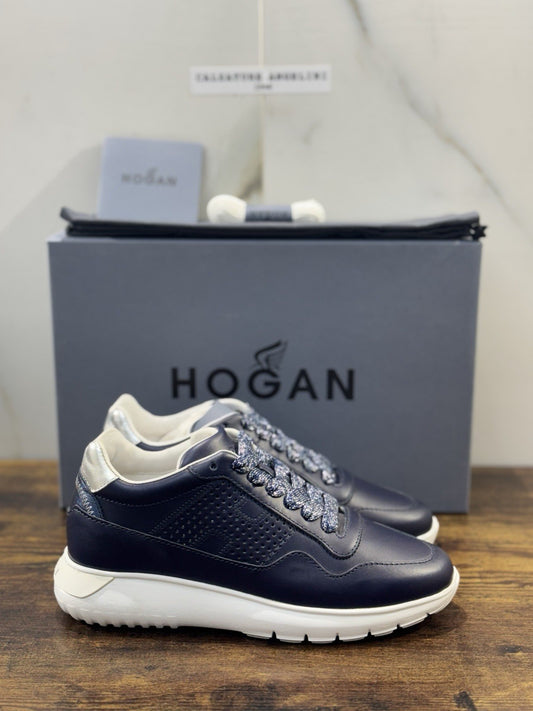 Hogan Interactive 3 Sneaker Pelle Blu   Casual Hogan Donna 36.5