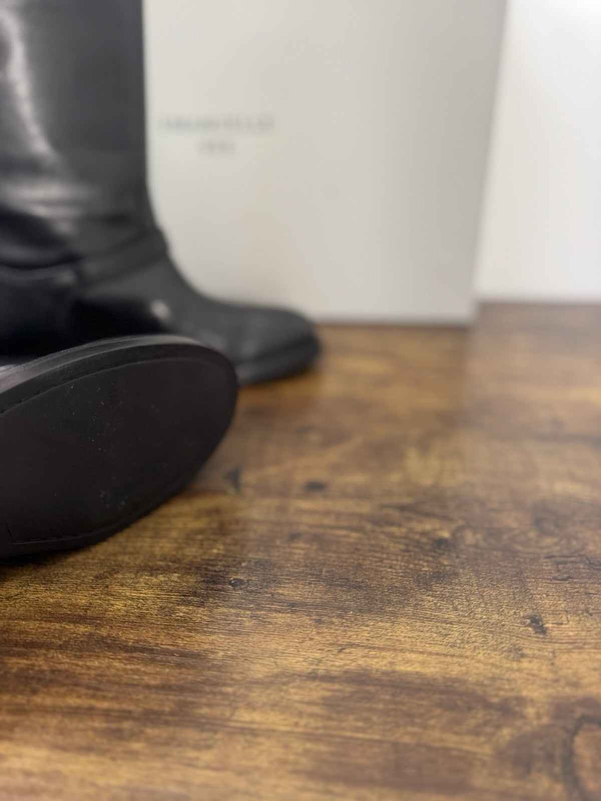 Emanuelle Vee Stivale Pelle Nero Casual Boot Donna 36