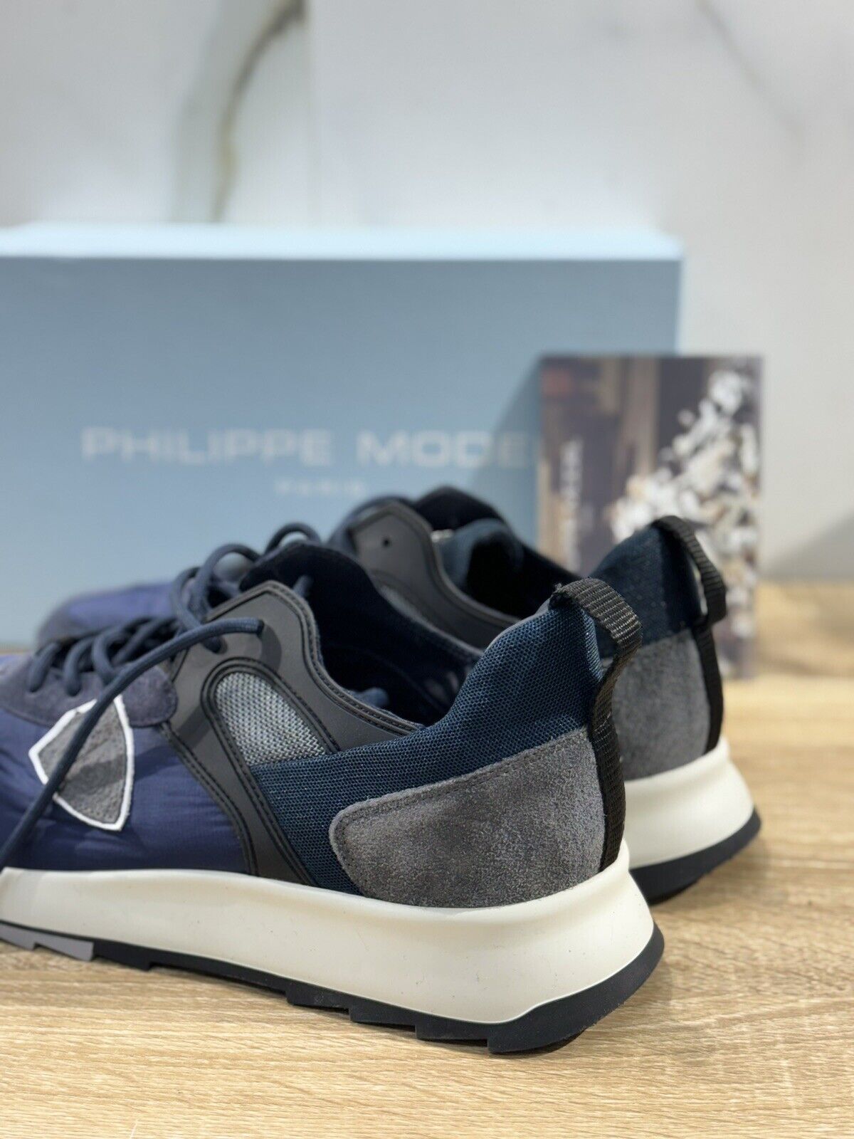 Philippe Model Royale  Mondial Sneaker Uomo Suede Blu  40