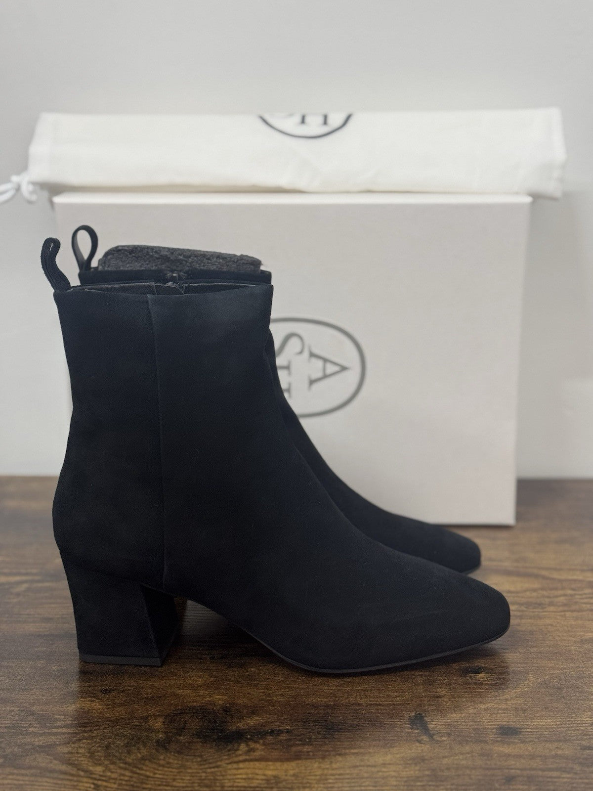 Ash Ilona Stivaletto  Suede Nero  Casual Boot Ash Donna 39