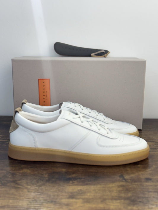 Henderson Baracco Sneaker Pelle Bianco   Casual Luxury Uomo 42