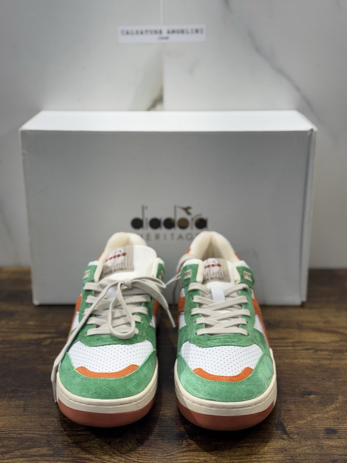 diadora heritage Sneaker B.560 Used Cooked Brown   Made In Italy  Uomo 42.5