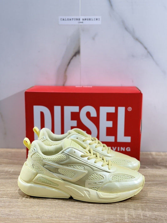 Diesel Sneaker Donna Serendipity Sport Casual Pelle Light Yellow  Extra Light 40