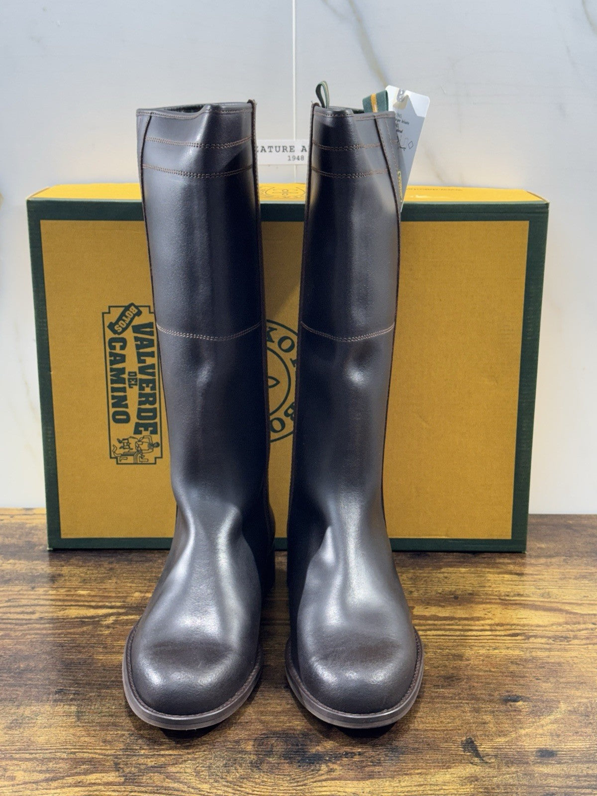 Dakota Boots Stivale Donna Cavallerizzo Pelle Marrone Top Quality 41